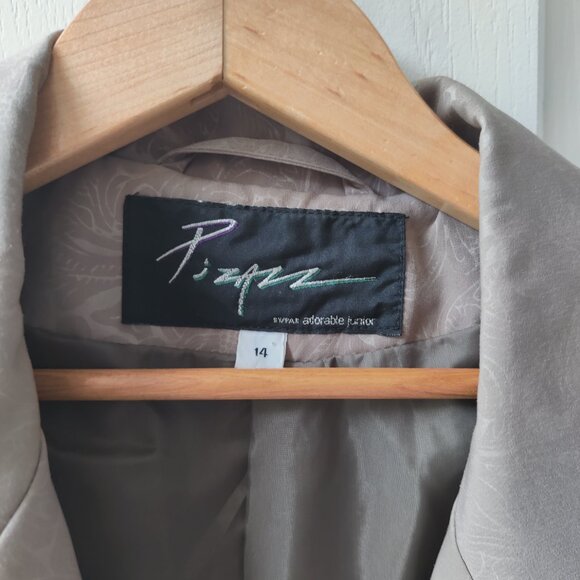 Taupe paisley design Jacket - Picture 2 of 6